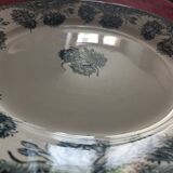 Hollow plate " Terre De Fer - Moulin des Loups " carnation models.