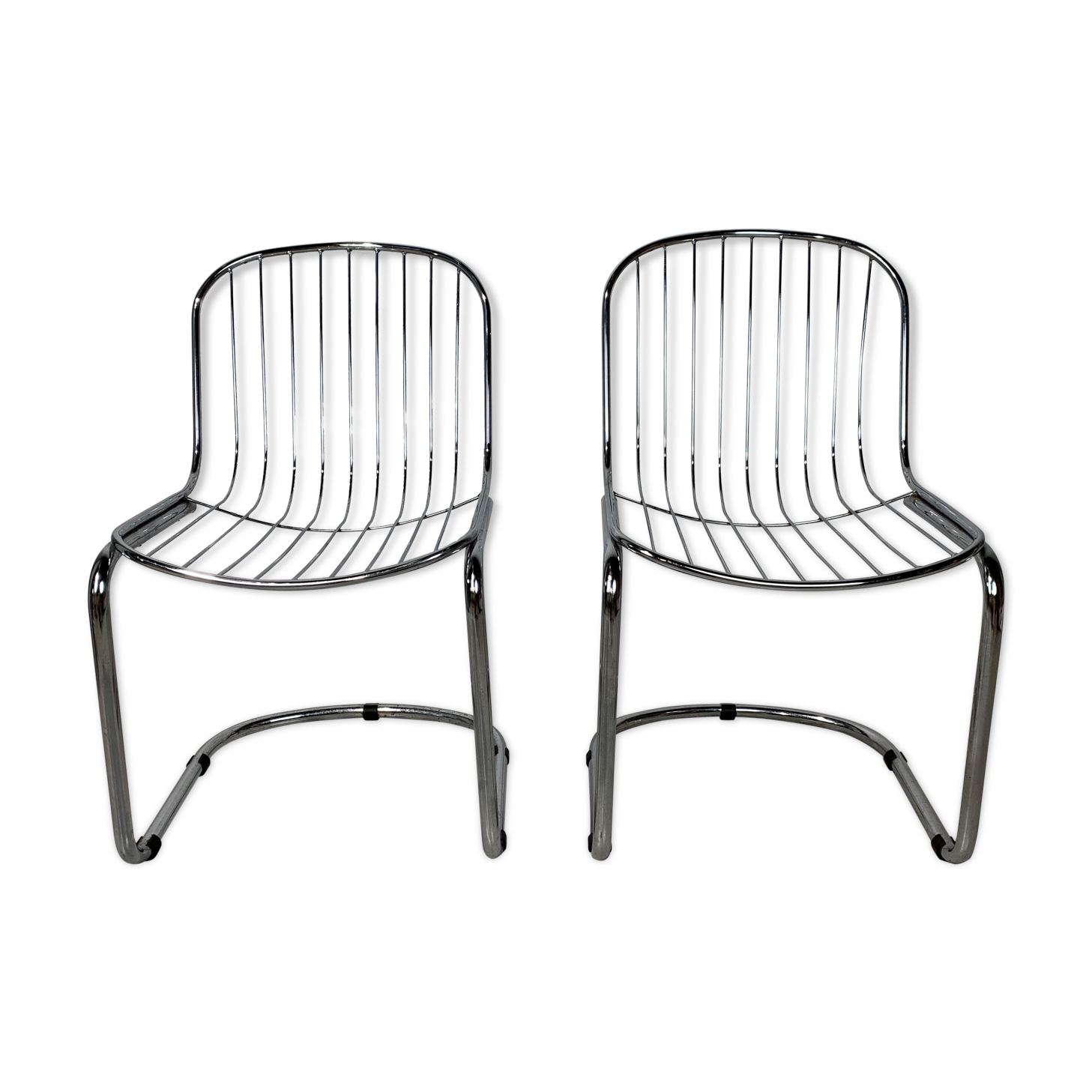 Pair of chairs by Gastone Rinaldi