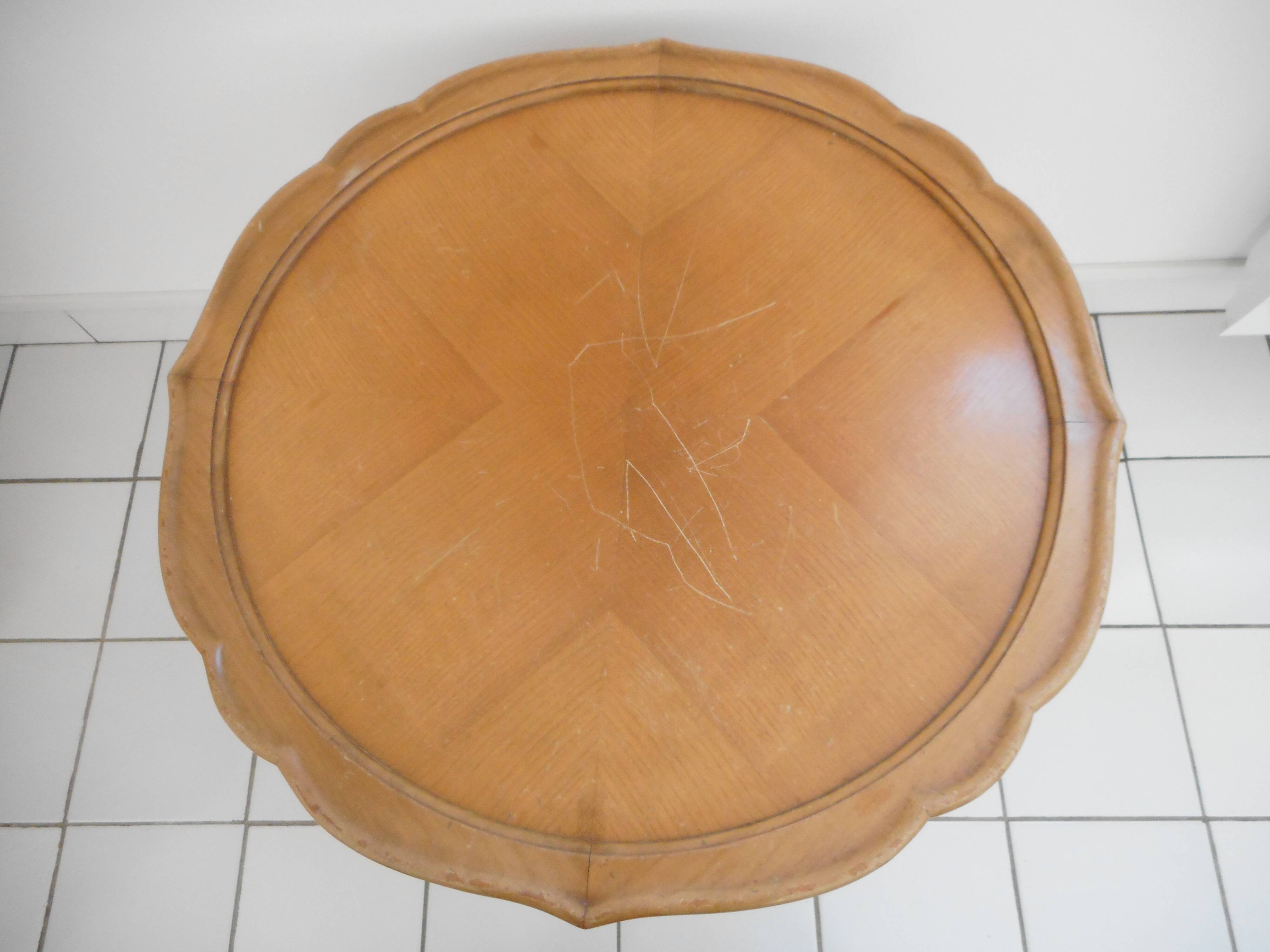 Louis XV style pedestal table