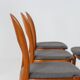 Ensemble de 6 chaises de salle à manger "Morten" par Niels Koefoed