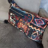 Bohemian kilim style cushion