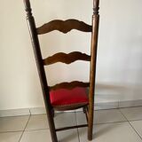 Rustic low chair, child