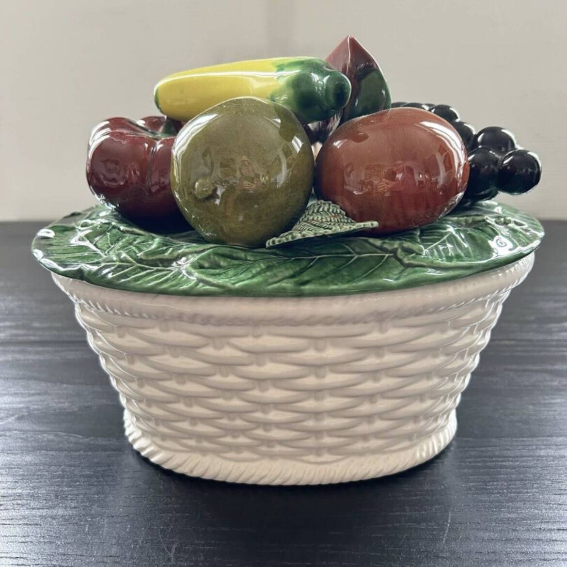 Fruit terrine in slip