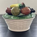 Fruit terrine in slip