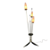 Vintage brass floor lamp – Lunel