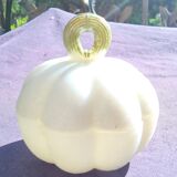 Vallerysthal opaline pumpkin bombonniere