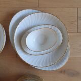 Limoges porcelain service - Bernardaud Verlaine