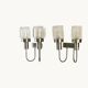 A pair of wall lights, Gaetano Missaglia, Italy 1960s.