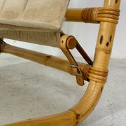 Vintage bamboo lounge set made in denmark 1950s