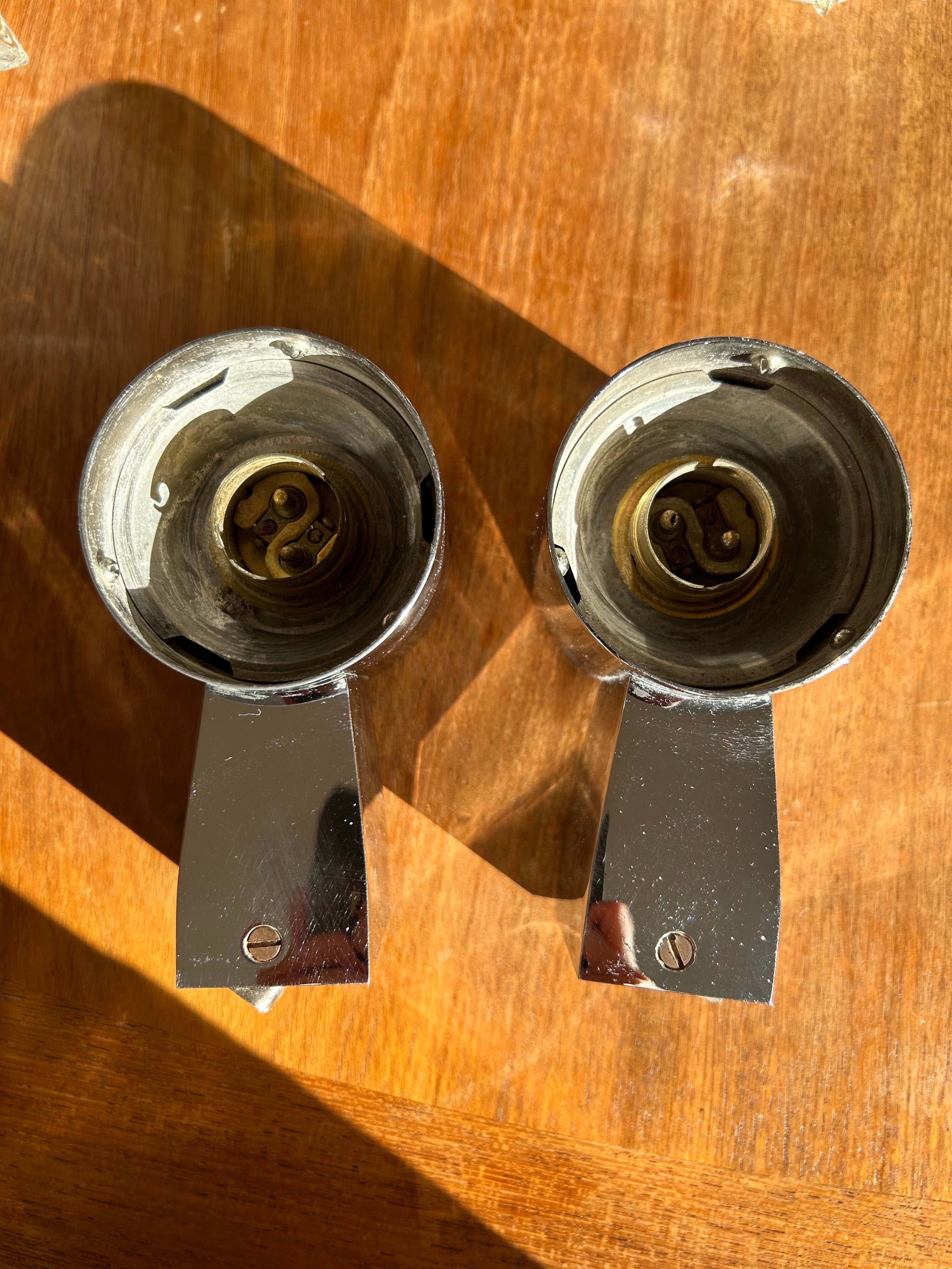 Pair of wall sconces