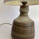 Ceramic lamp, 2m fabric cable, fabric lampshade