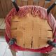 Retro Toad armchair in pink velvet