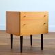 Pair of vintage bedside tables 1960