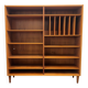 Splendid Scandinavian bookshelf in teak from Denmark.