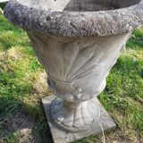 Pair of medieval stone planters
