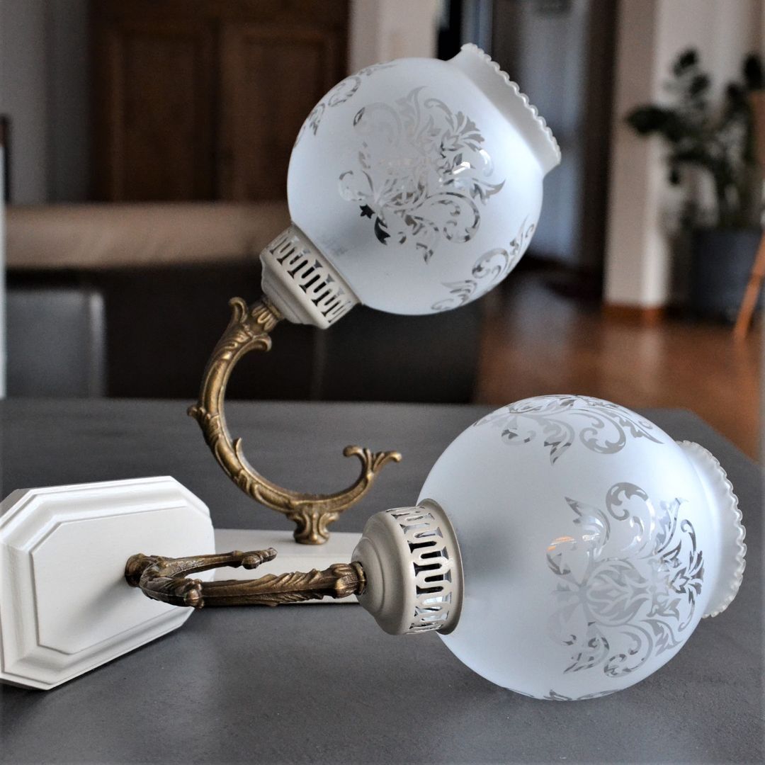 Set of 2 wall sconces