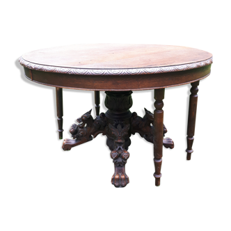 French Hunting Table