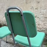 Green chairs