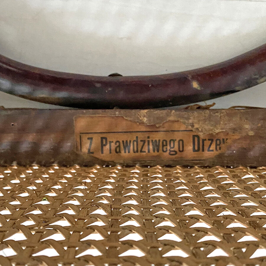 Bistro chair canned Kohn