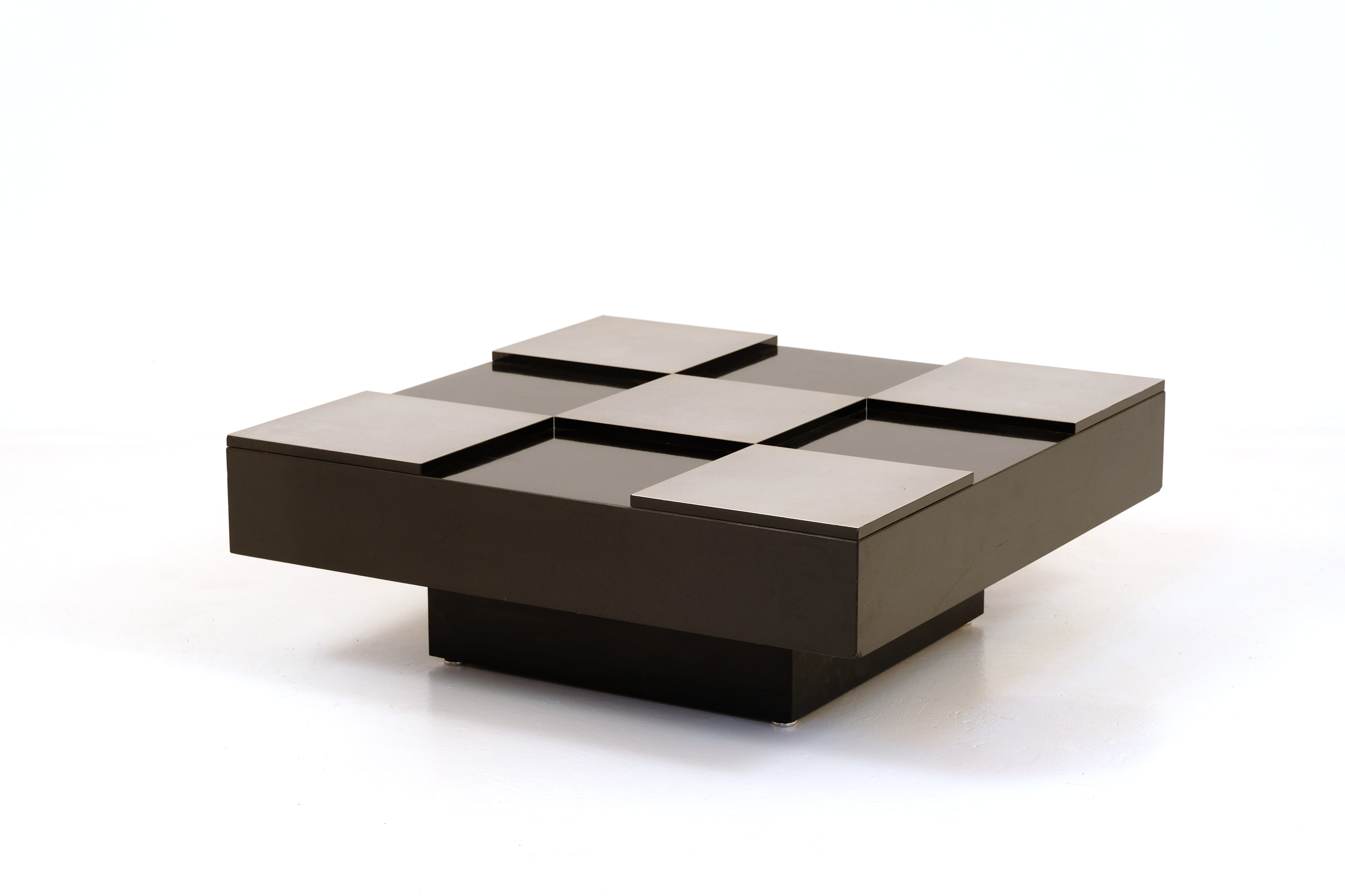 Checkerboard coffee table 1970