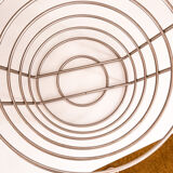 Circled aluminum fruit cup