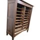 Commode à tiroirs vintage en bois / armoire d'archives / armoire de notaire