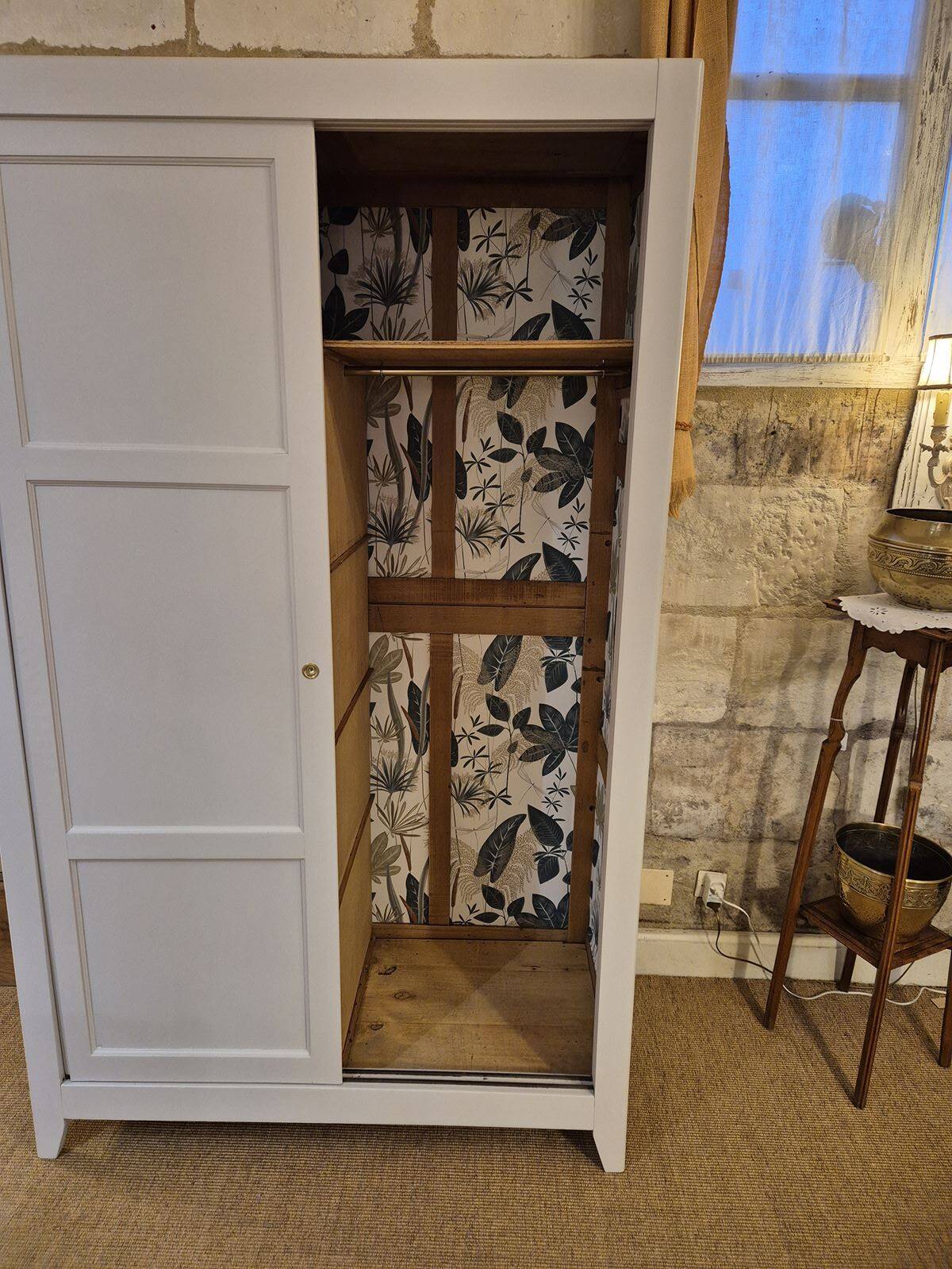 Vintage sliding door wardrobe