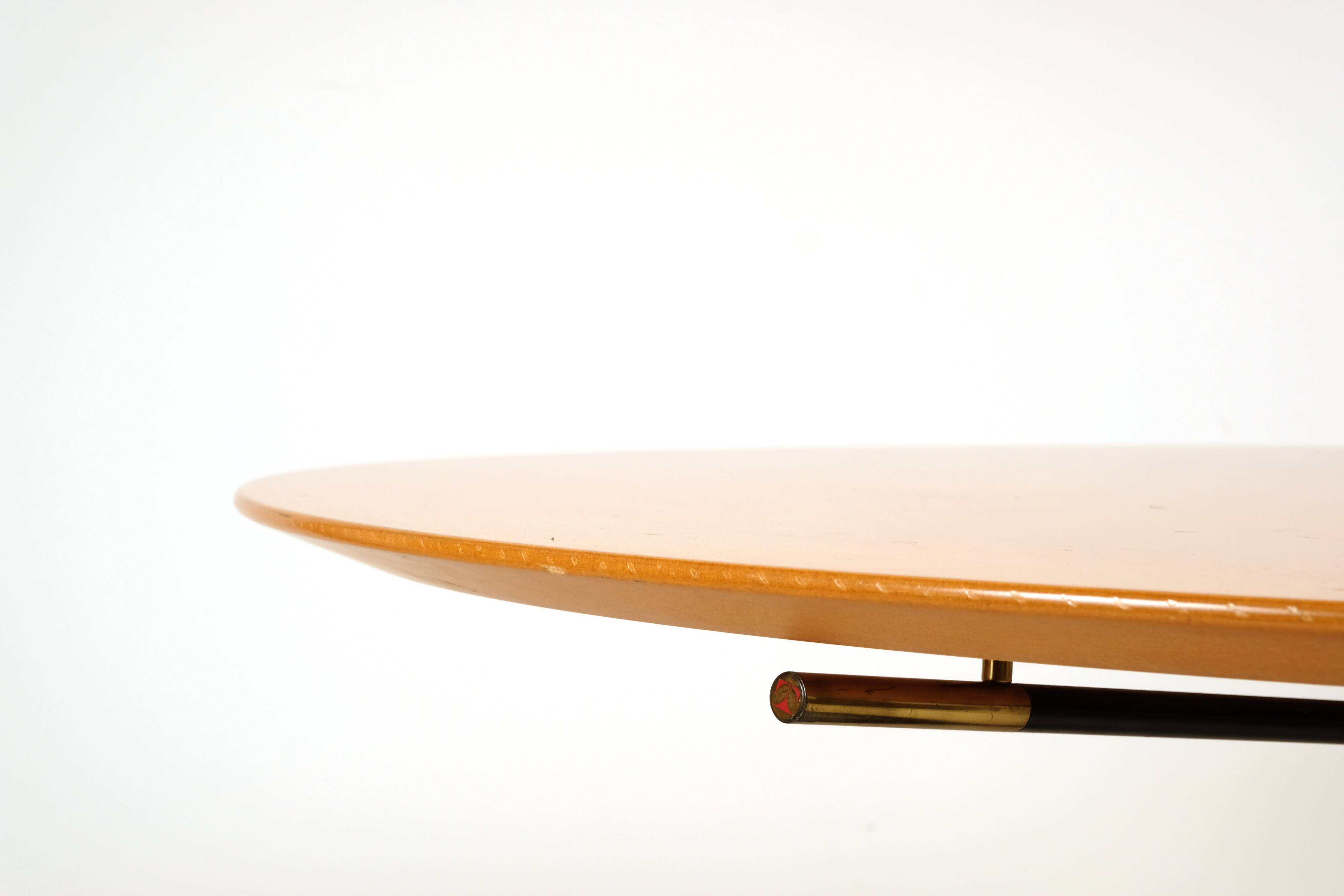 Table D.130cm T41 Tecno by Osvaldo Borsani 1960s