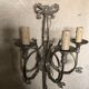 Paire d'appliques corps de chasse