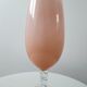 Italian vase pink blown glass