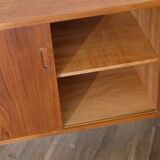 Vintage Scandinavian teak sideboard 120cm