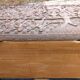 Antique Large Exotic Wood Chest Carved Africa