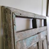 Old patinated wooden door