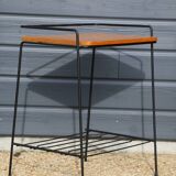 Modernist side table / bedside table 1960