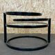 60s 70s Coffee Table Metal Side Table Adjustable Coffee Table Design 60s 70s