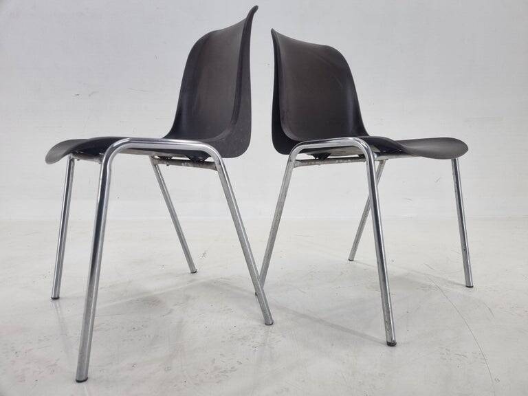 Set of 2 Midcentury Chairs Europa Designed by Helmut Starke, 1990s