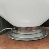Paire de lampes opaline