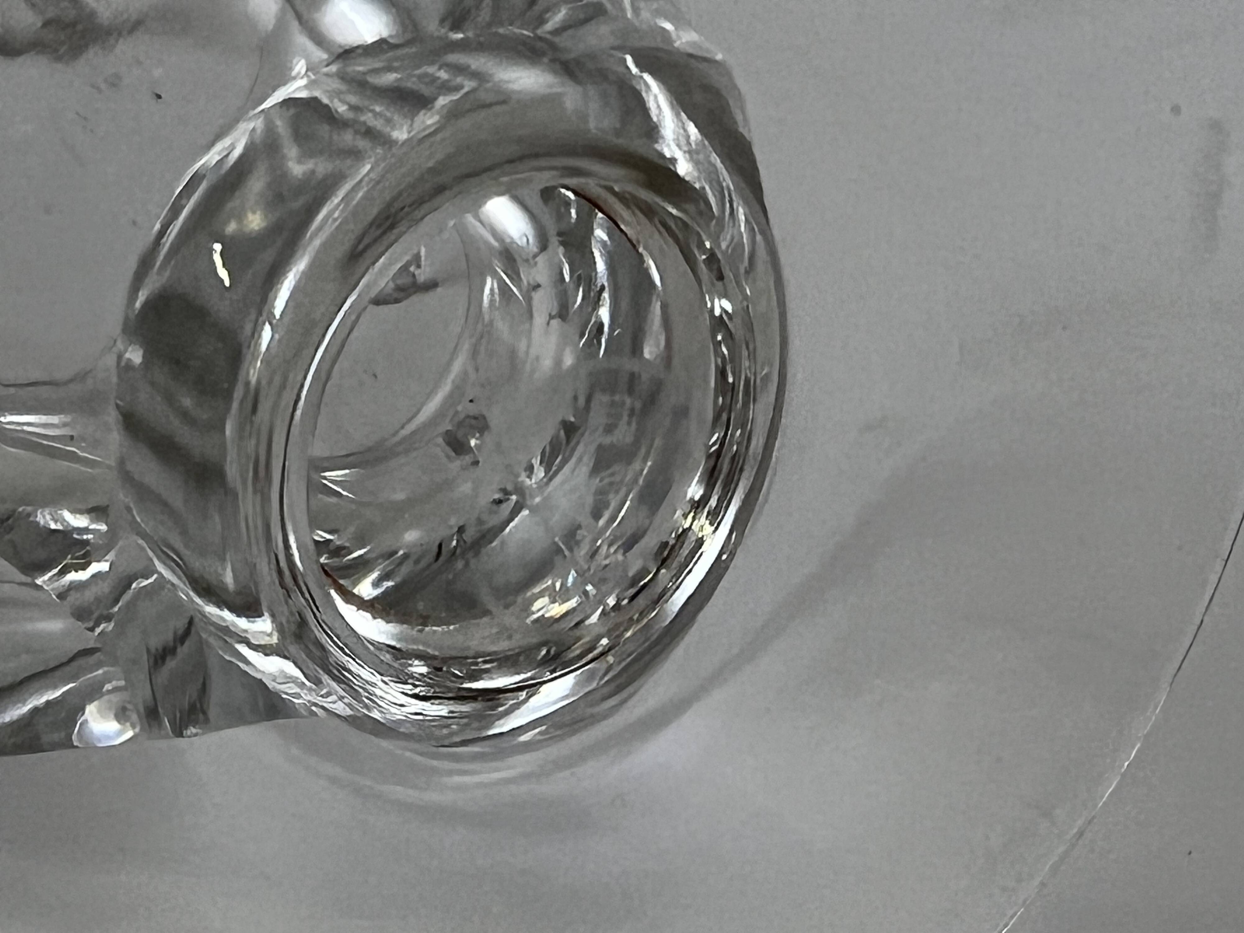 6 Baccarat Talleyrand wine glasses