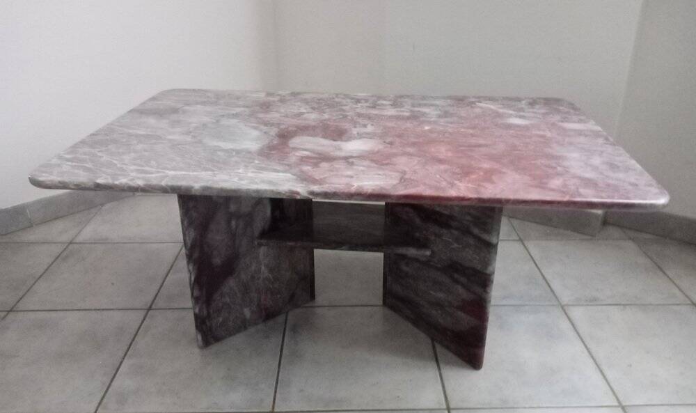 Salome marble coffee table, 1990s