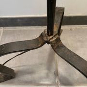 Lampadaire /torchere fer forgé 1950