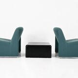 Chairs + Alky table by Giancarlo Piretti for Anonima Castelli, 1970s