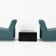 Chairs + Alky table by Giancarlo Piretti for Anonima Castelli, 1970s