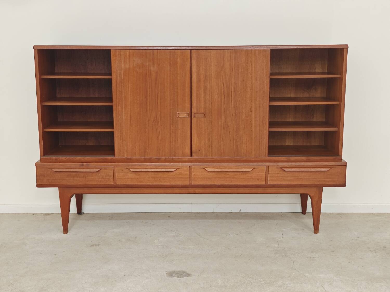 High enfilade by Johannes Andersen by Bordum & Nielsen, Samcom teak