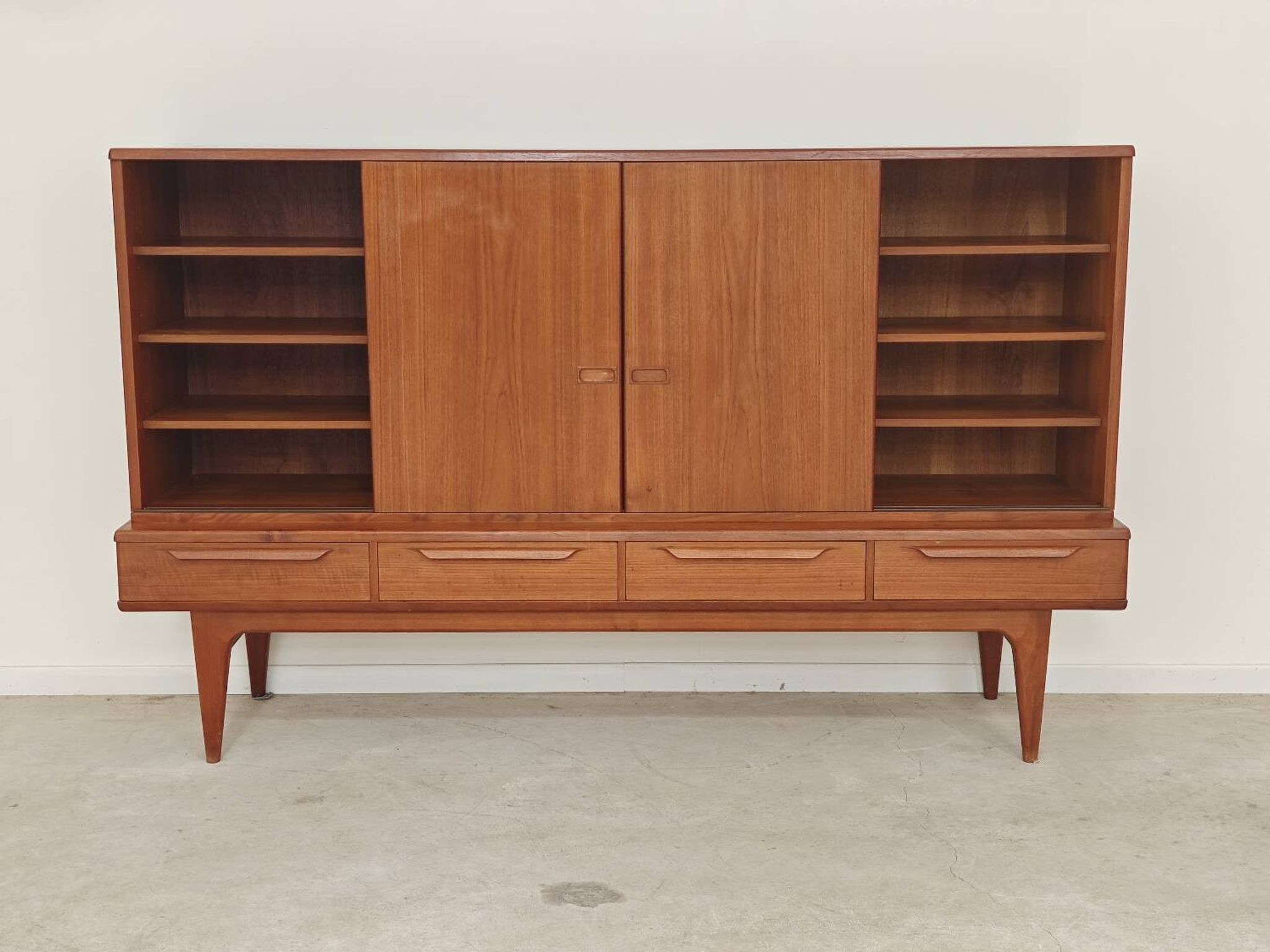 High enfilade by Johannes Andersen by Bordum & Nielsen, Samcom teak