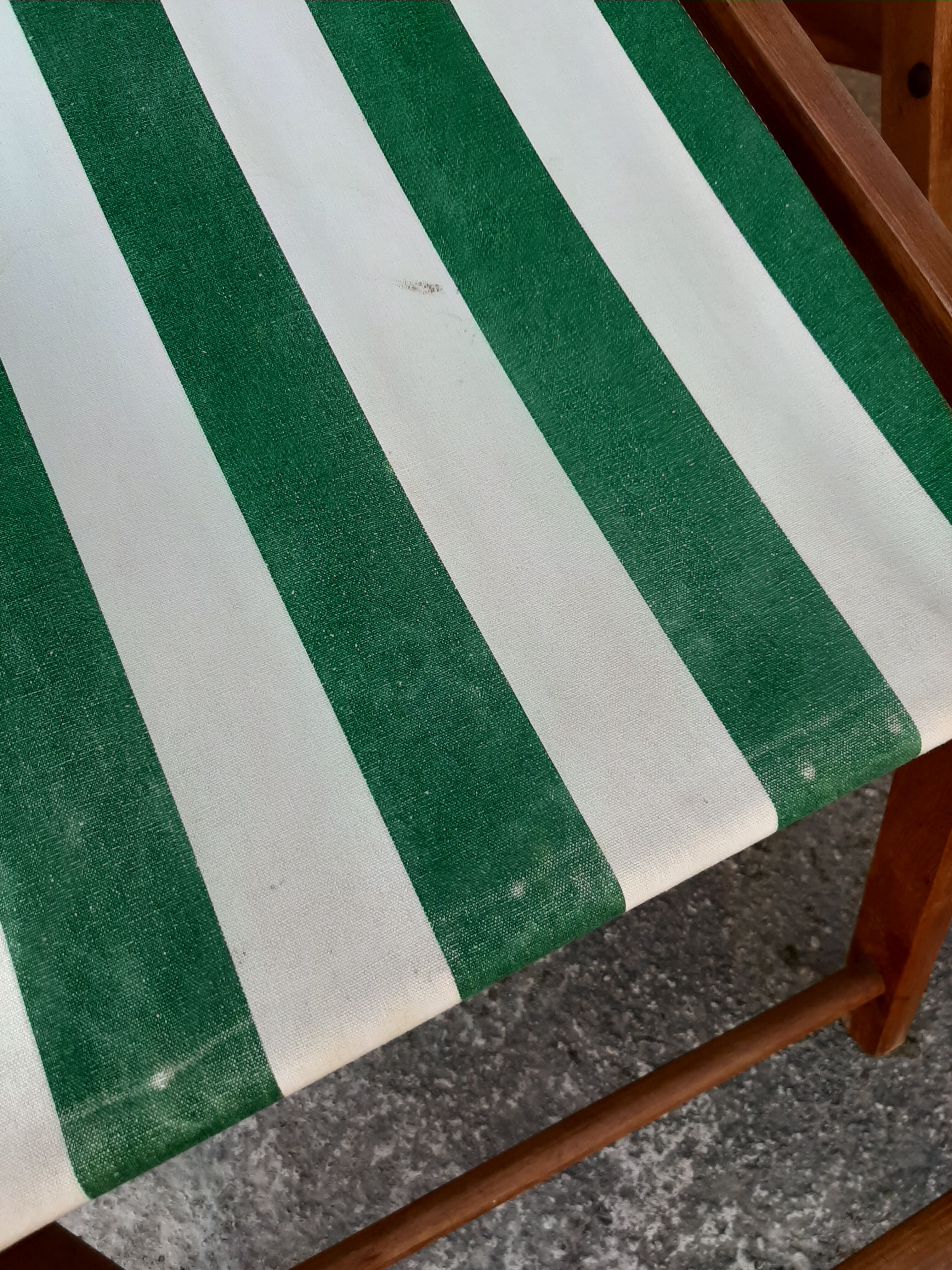 Pair of Chilean vintage sunbeds