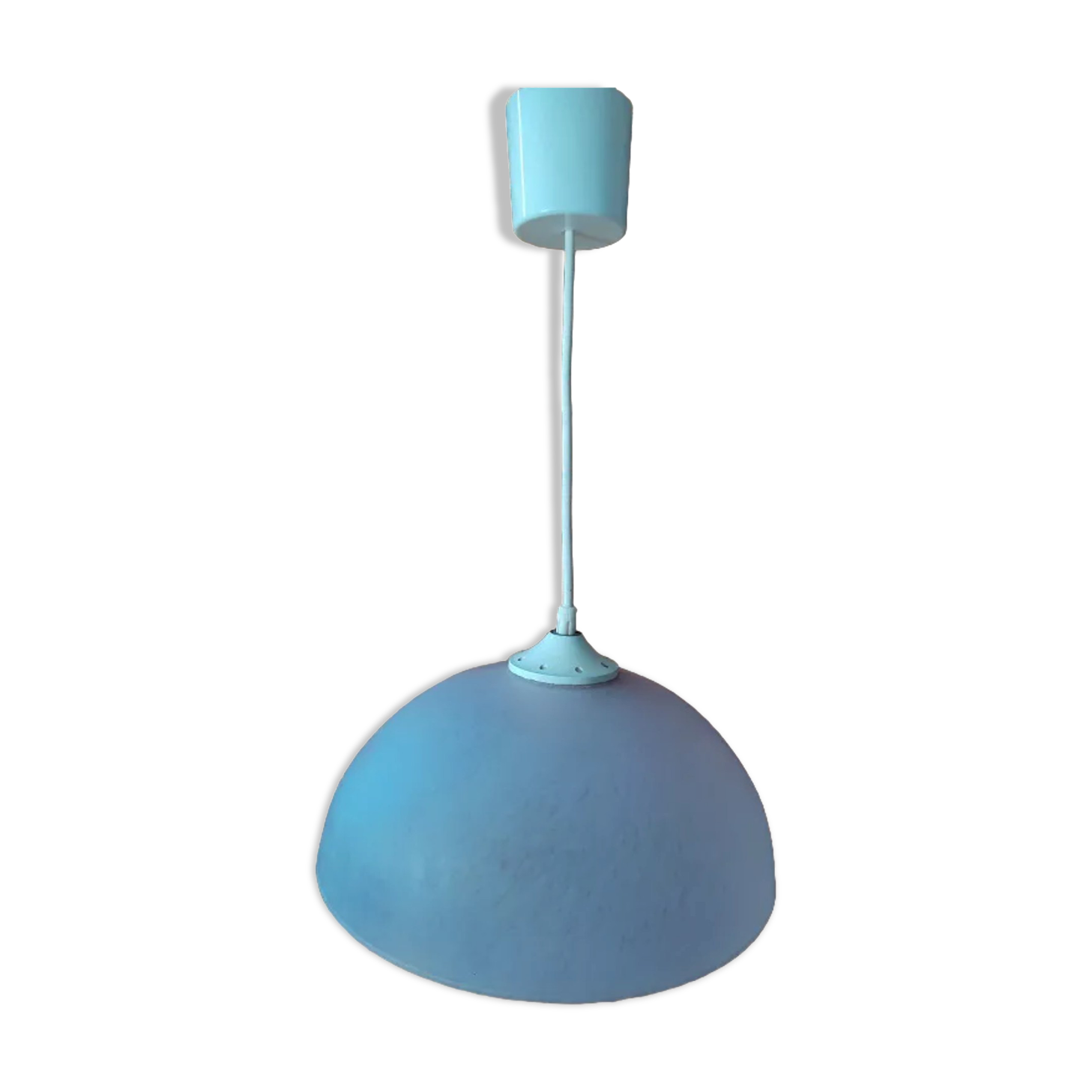 Suspension lampshade corole glass Clichy pale pink dp 1122107