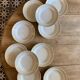 Lot of 10 vintage hollow plates - Lunéville -