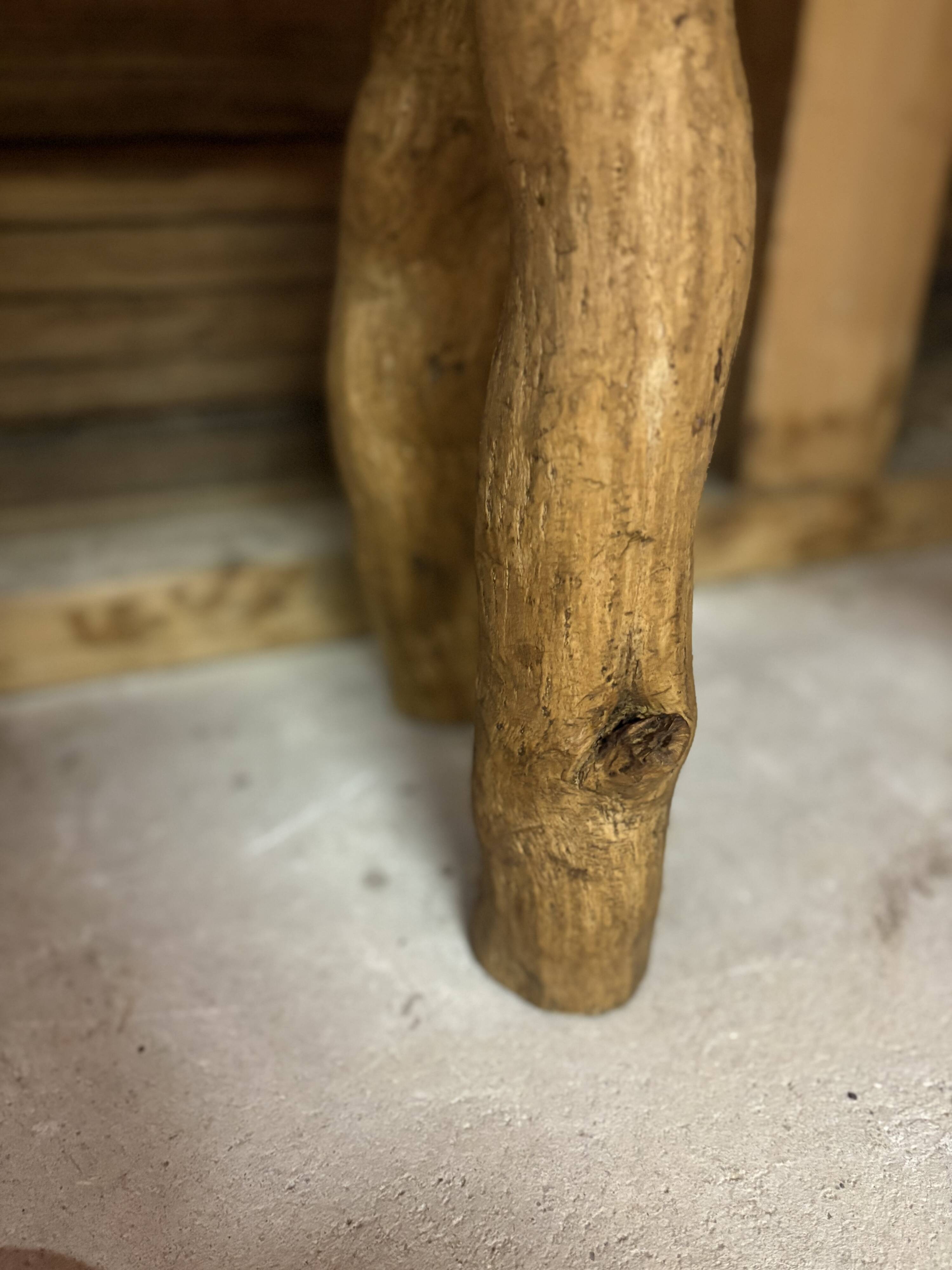 Old solid wood bench – country house spirit