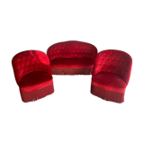 Sofa set and 2 toad armchairs