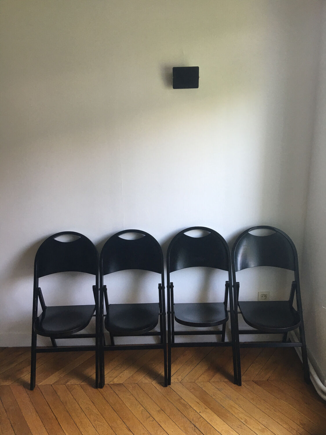 Castiglioni folding table & chairs 1965